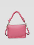 Braided Handle Shoulder Bag