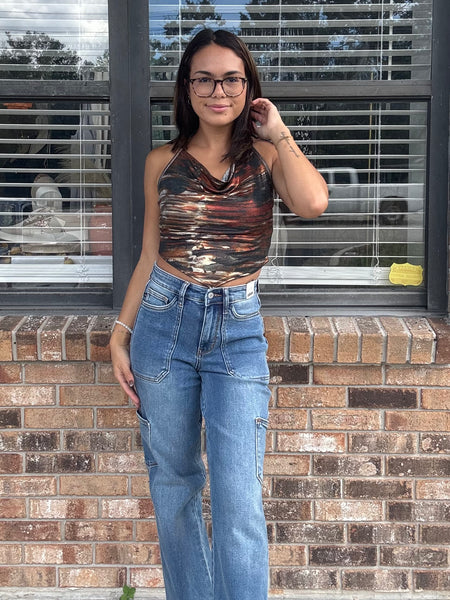Festive Babe Bandana Top