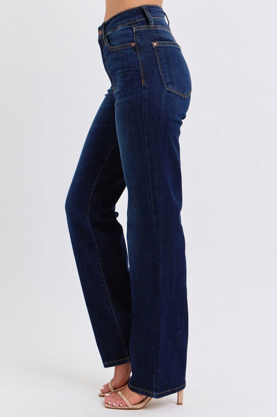 Dani Dark Straight Denim