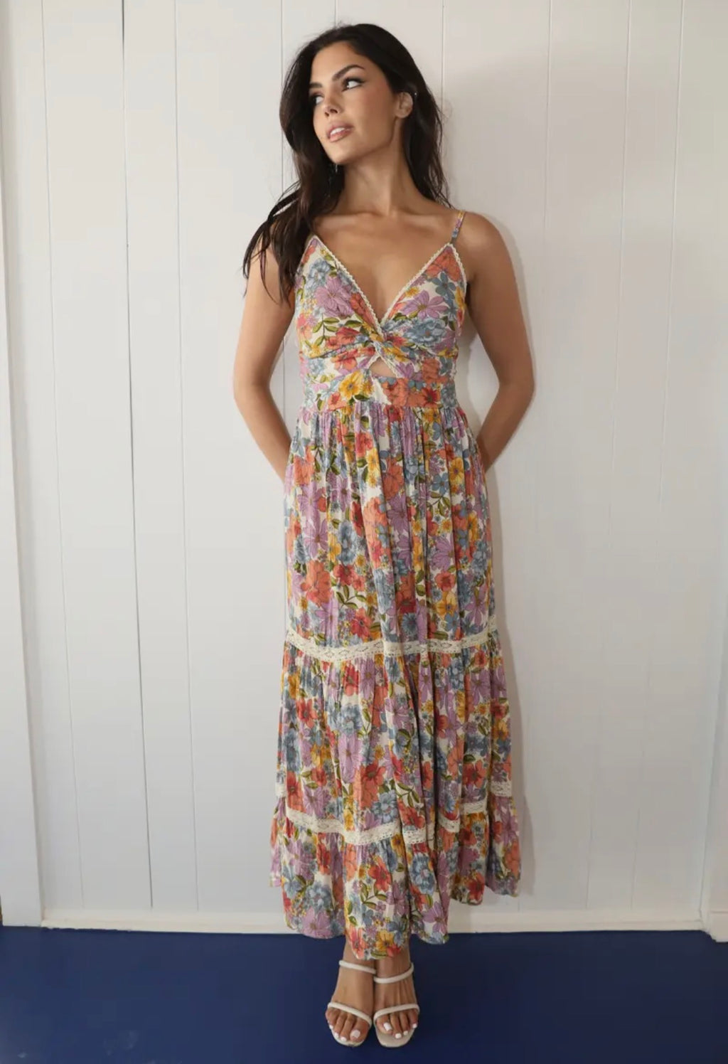 Blooming Glow Maxi Dress