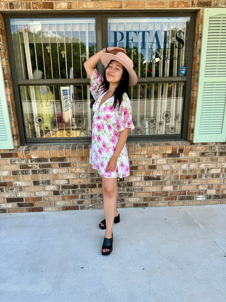 Betsy’s Flirty Mini Dress