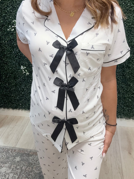 Charmed Bow PJ Set