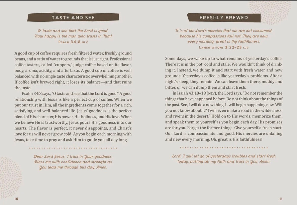Coffee & Jesus Devotional
