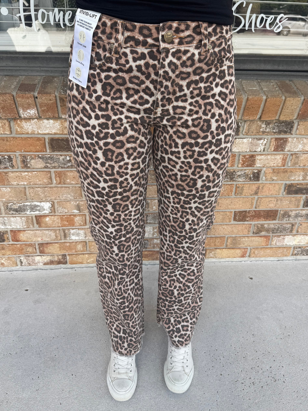 Leah Leopard Pants
