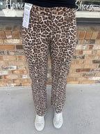Leah Leopard Pants