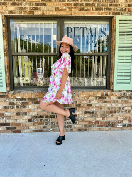 Betsy’s Flirty Mini Dress