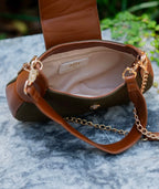 Leighton Navy Crossbody