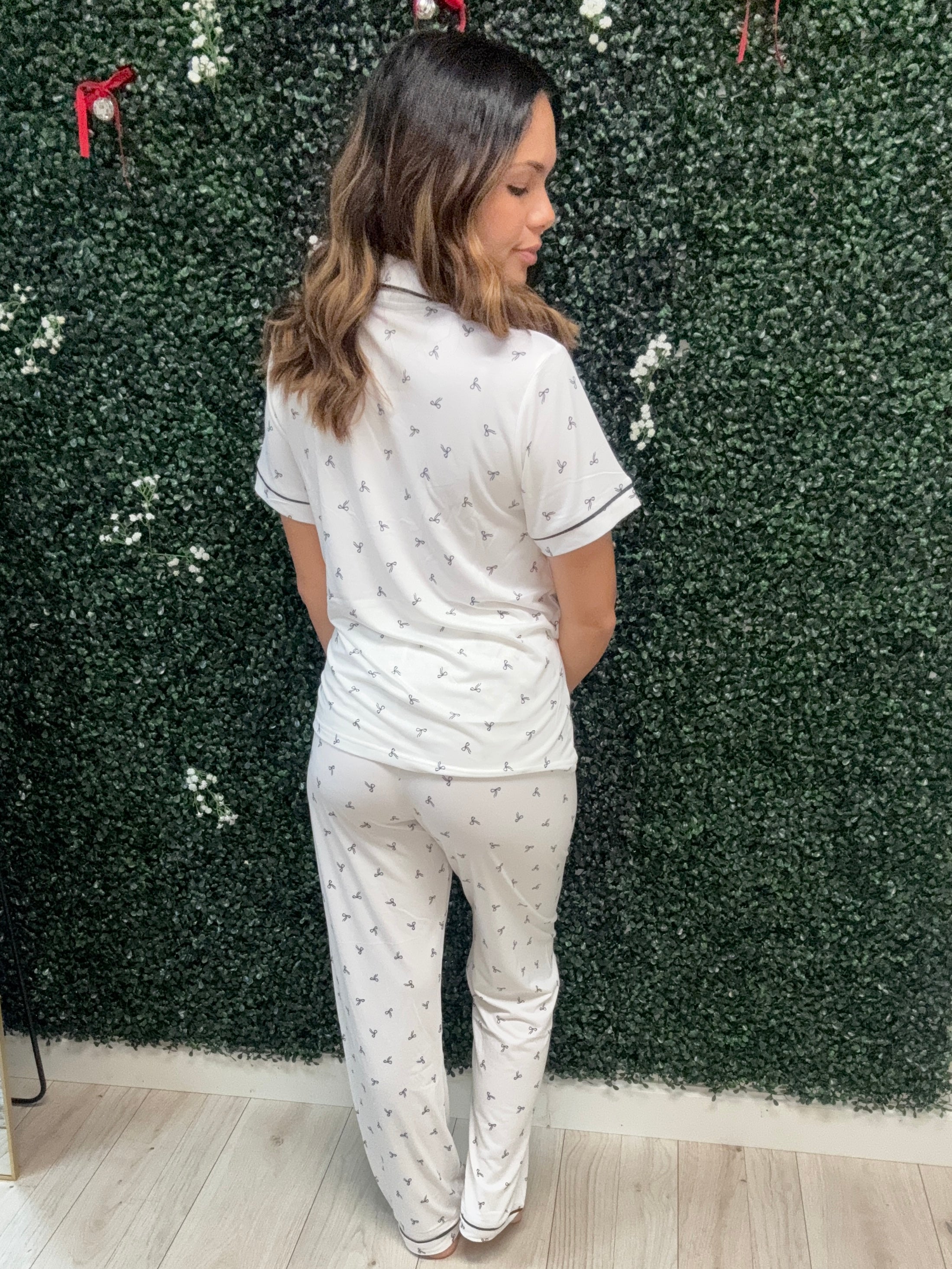 Charmed Bow PJ Set