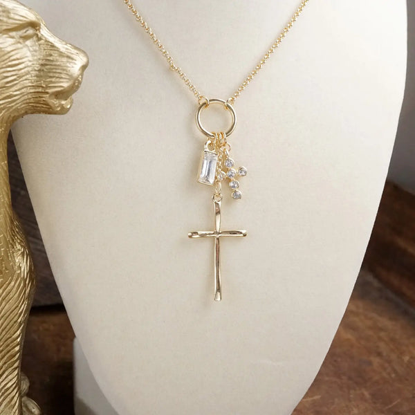 Cross Charm Necklace