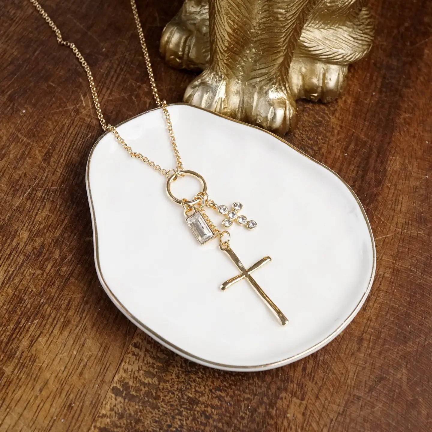 Cross Charm Necklace