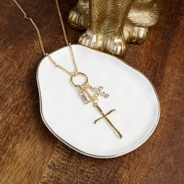 Cross Charm Necklace