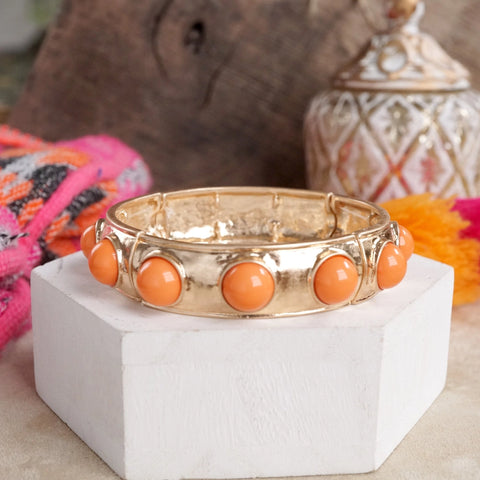 Eternity Orange Bangle