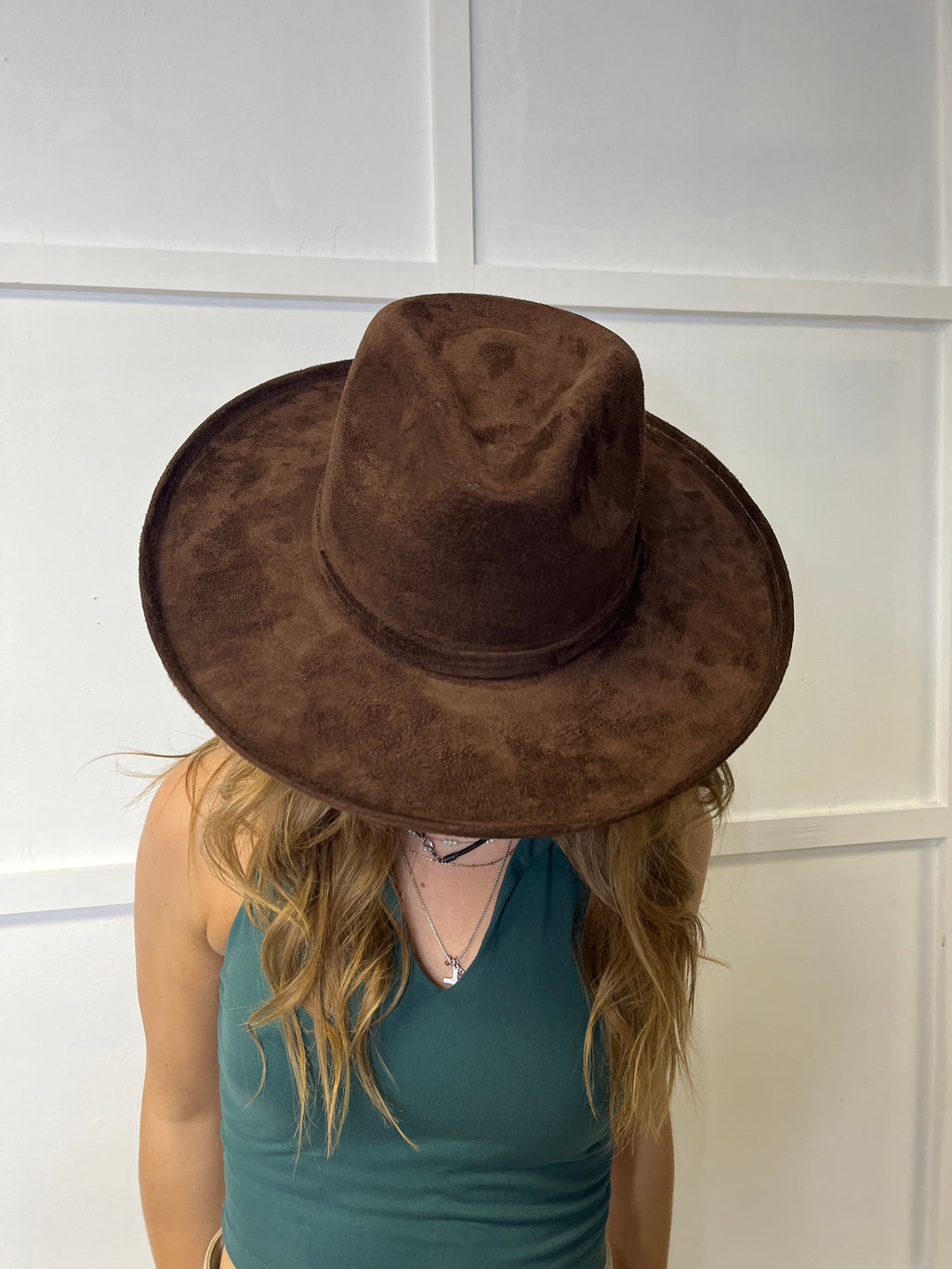 Velvet Curved Brim Fedoras