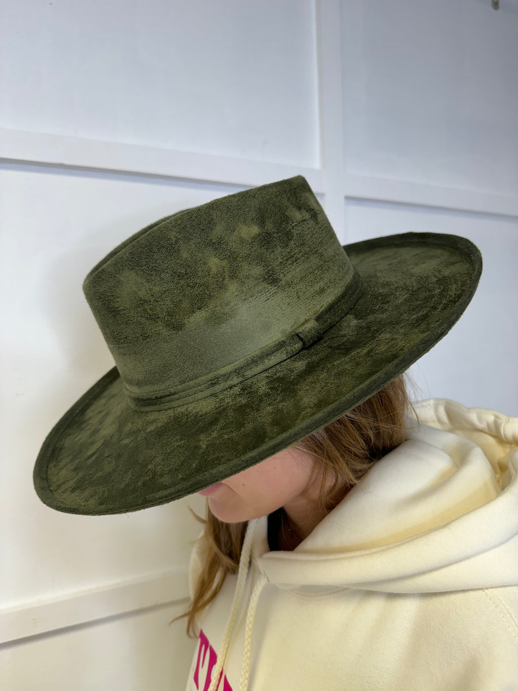 Velvet Curved Brim Fedoras