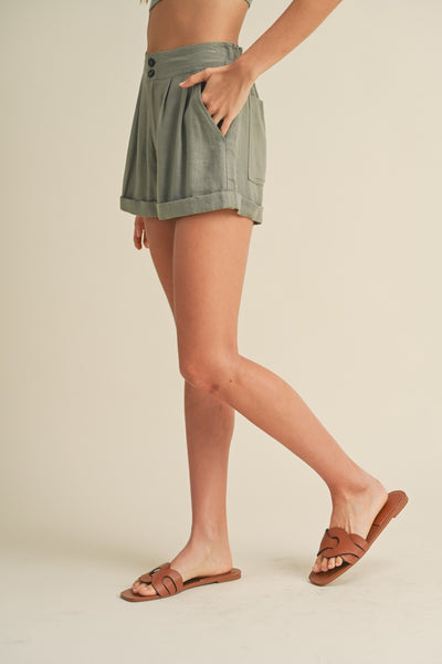 Olivia Linen Shorts