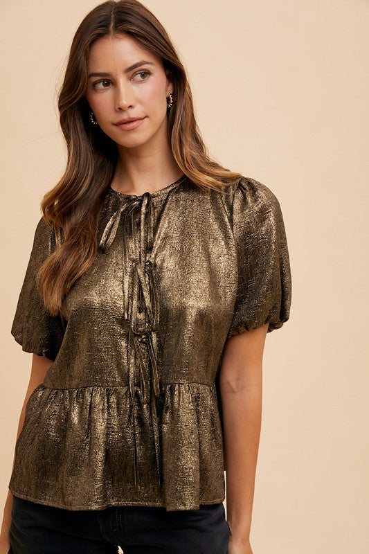 Golden Glow Blouse