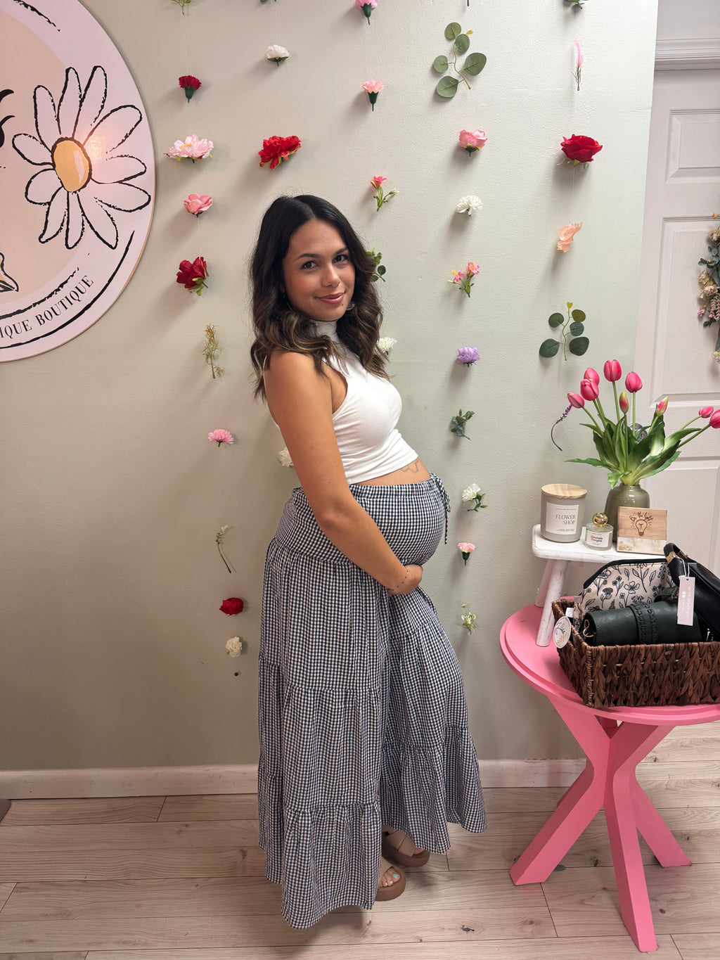 Gingham Girly Skirt