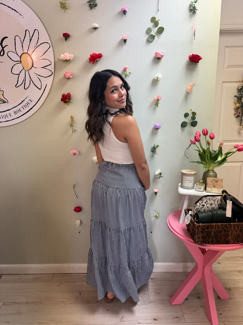 Gingham Girly Skirt