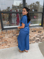 Blue Haven Flowy Pants