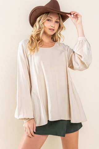 Vanilla Bean Plus Size Blouse