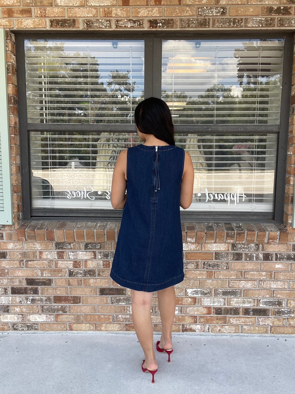 Effortless Denim Shift Dress