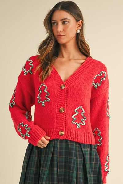 Christmas Tree Bulky Sweater