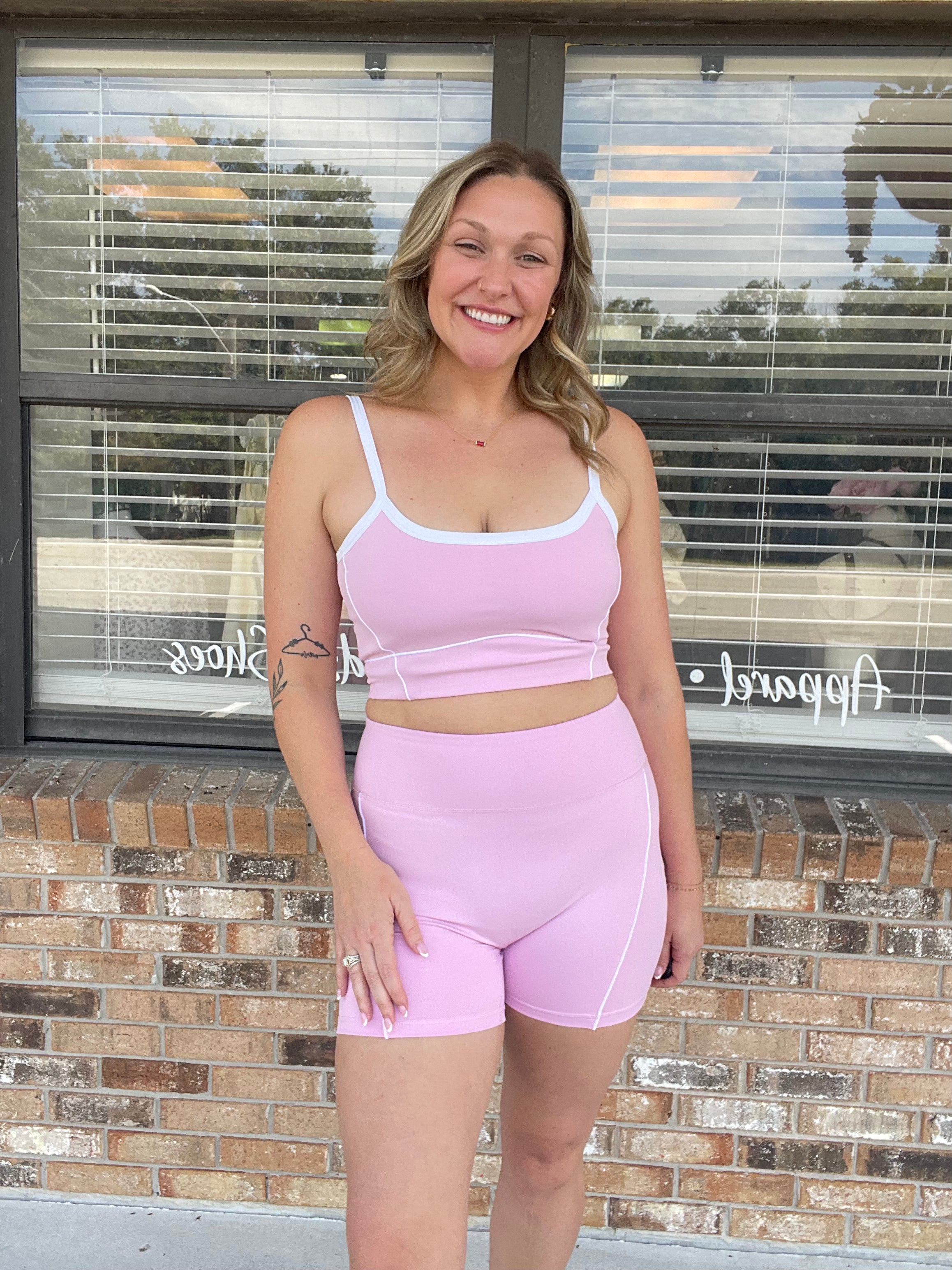 Pink Cloud Active Bra