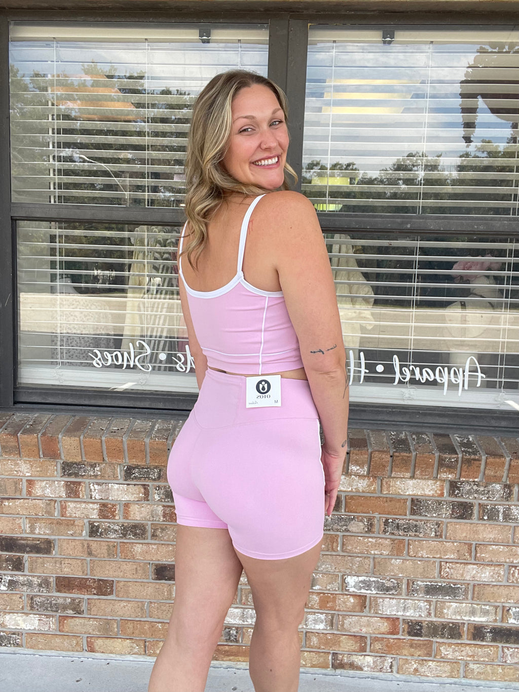 Pink Cloud Active Shorts
