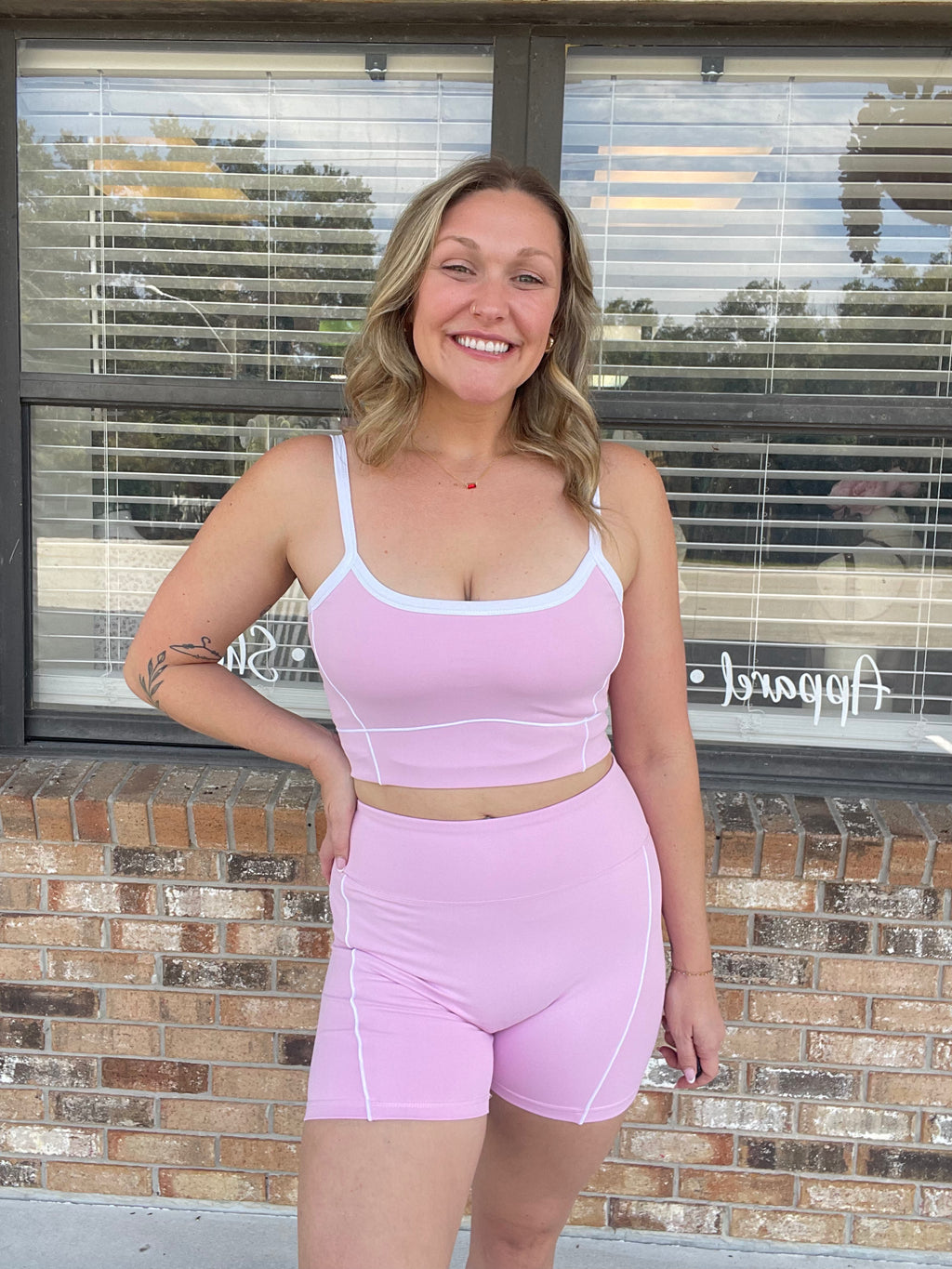 Pink Cloud Active Shorts
