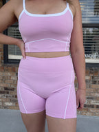 Pink Cloud Active Shorts