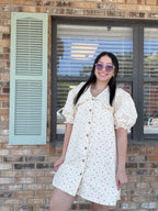 Oatmilk Garden Dress