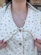 Oatmilk Garden Dress
