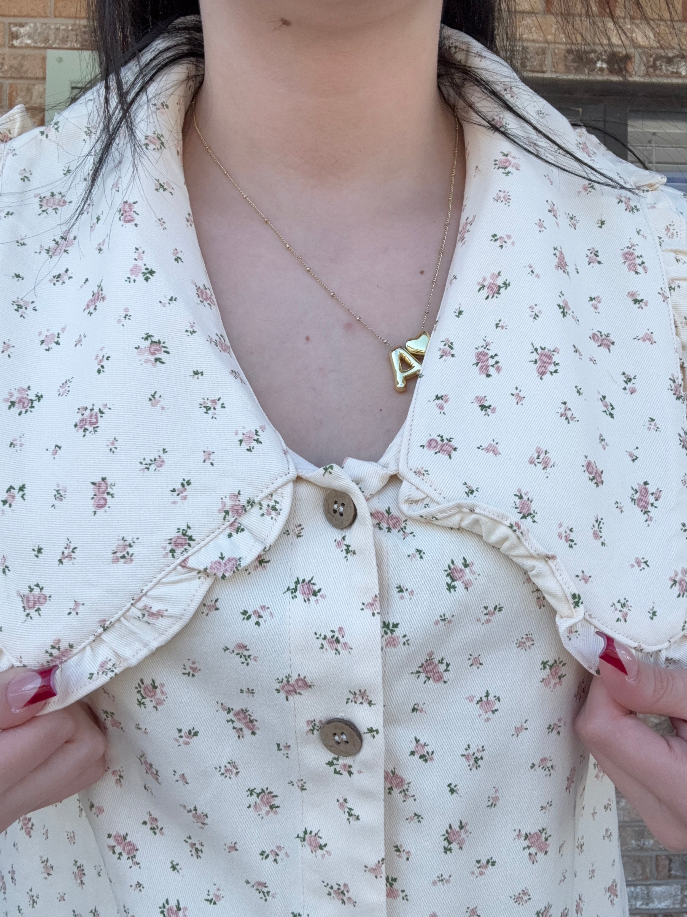 Oatmilk Garden Dress