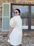 Oatmilk Garden Dress