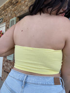 Lemon Drop Tube Top