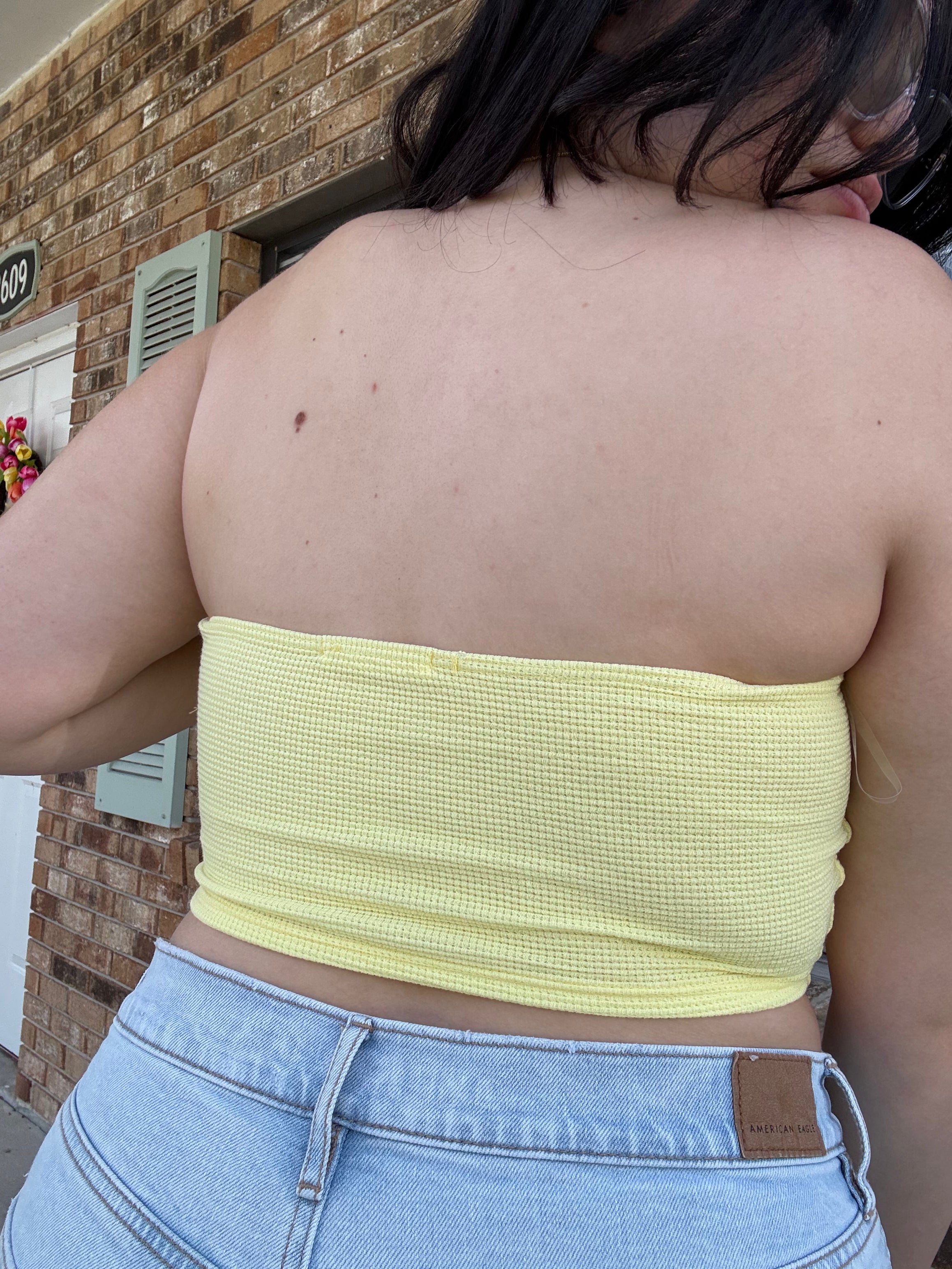 Lemon Drop Tube Top