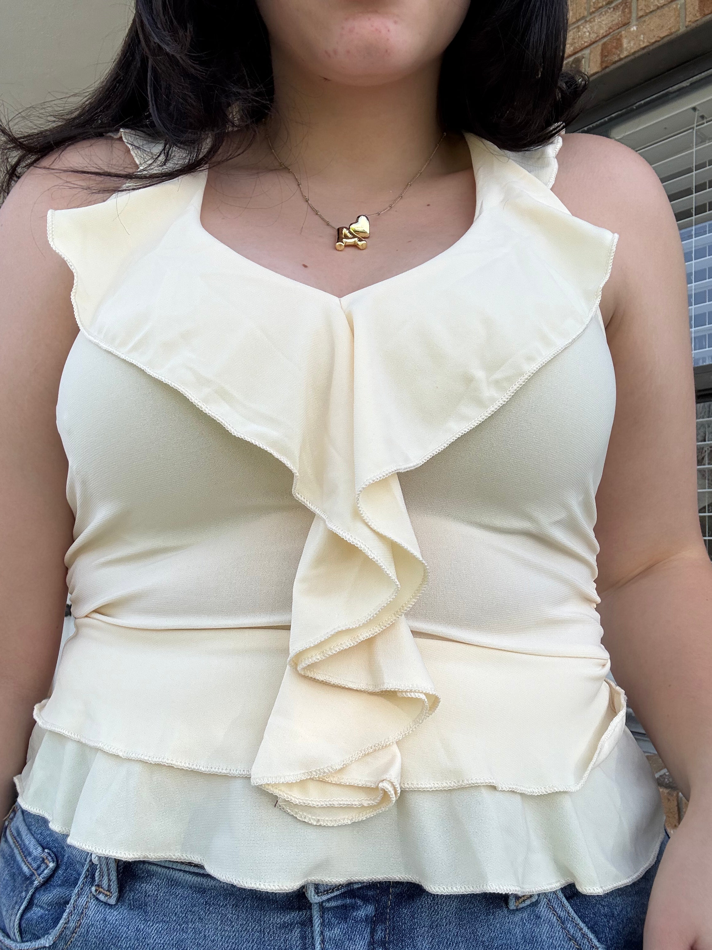 Forever Yours Ruffle Top
