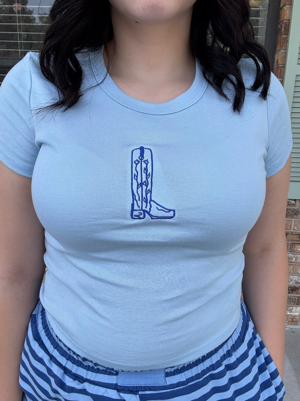 Boot Scooting Baby Tee