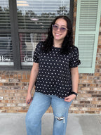 Eloise Polka Dot Blouse