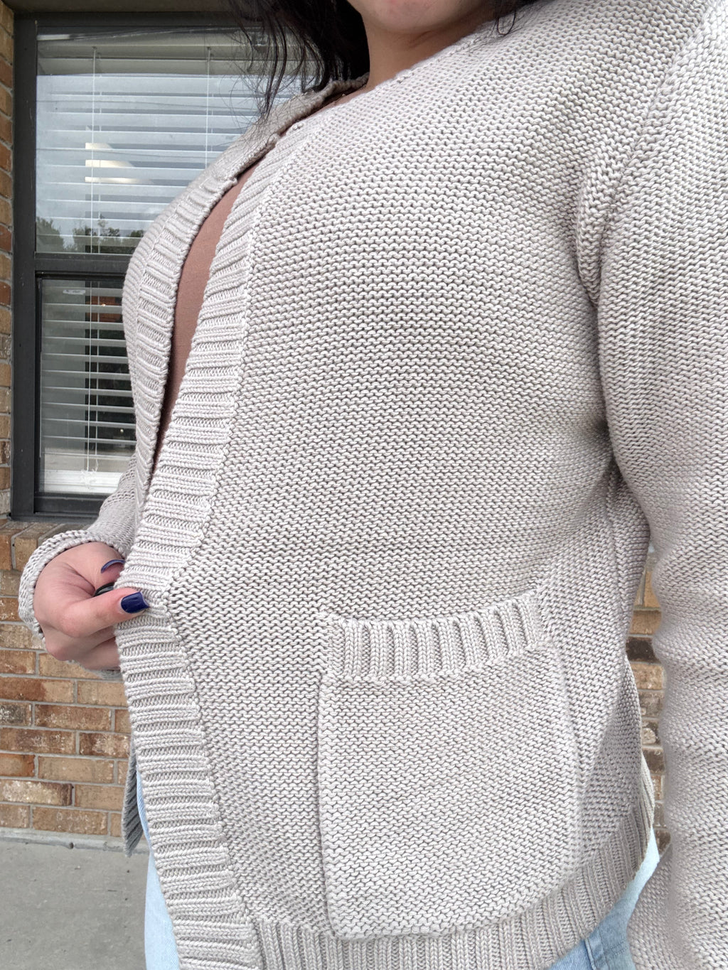 Crisp Morning Knit Cardigan