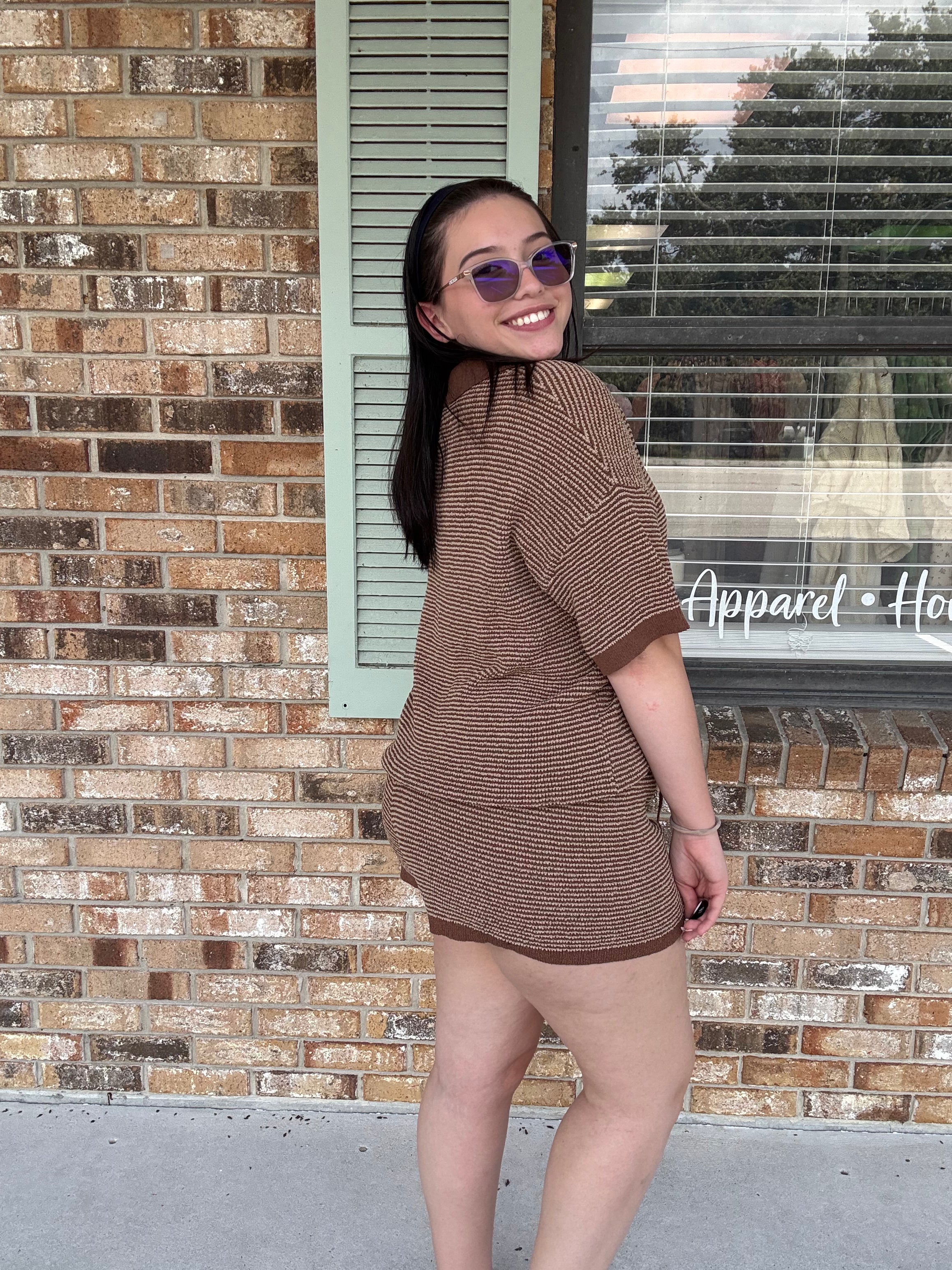 Morning Roast Sweater Shorts