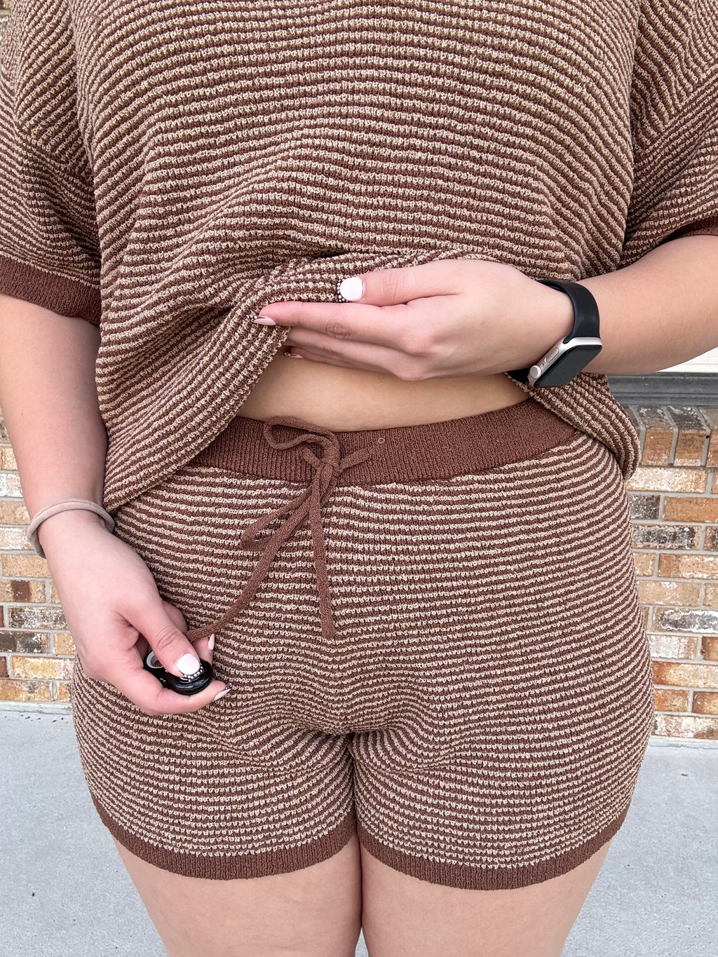 Morning Roast Sweater Shorts