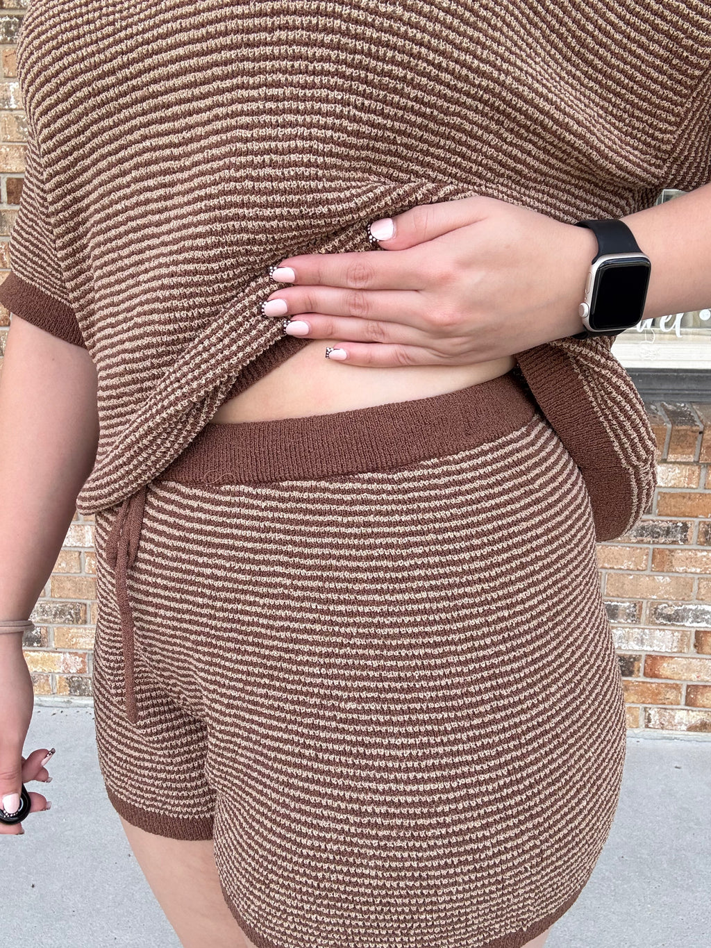 Morning Roast Sweater Shorts