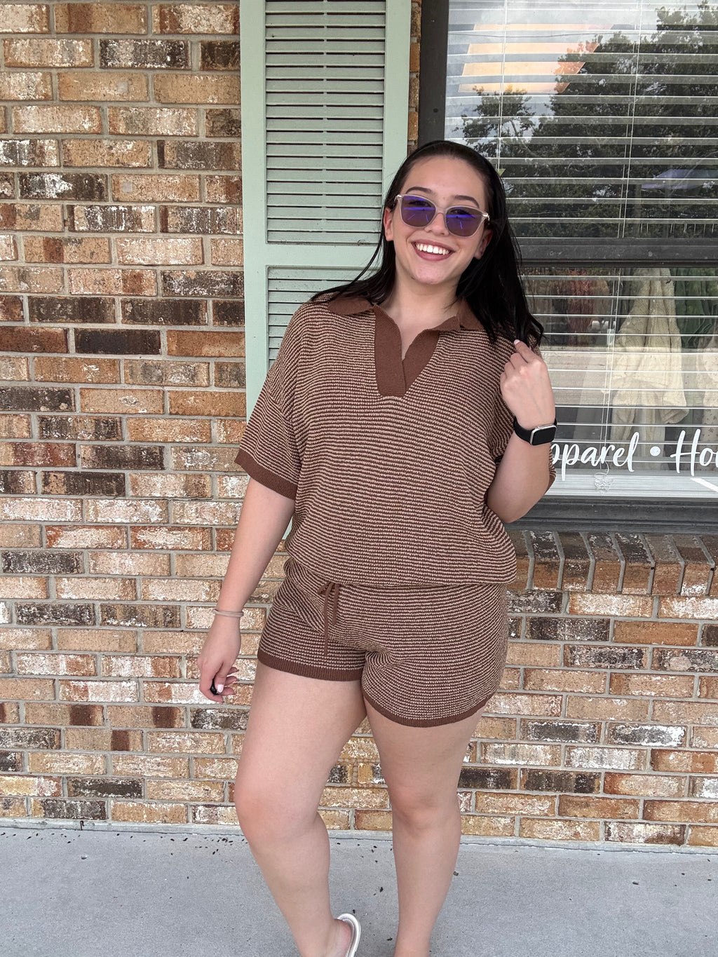 Morning Roast Sweater Shorts