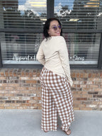 Cozy Pumpkin Cream Top