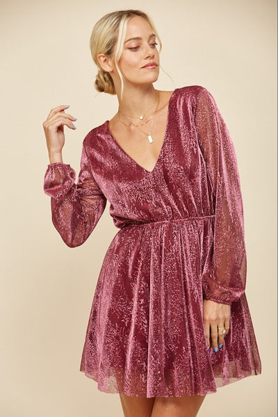 Ruby Shine Mini Dress