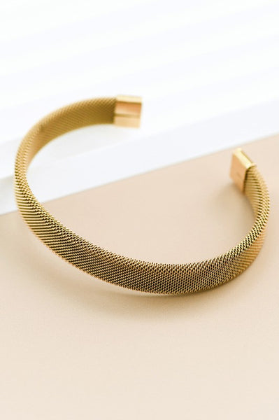 18k Gold Plated Cuff