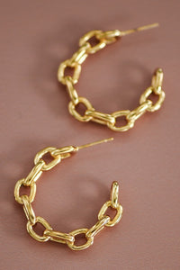 18k Chain Earrings