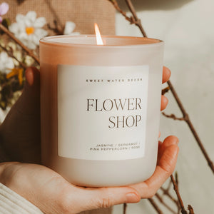 Flower Shop Candle