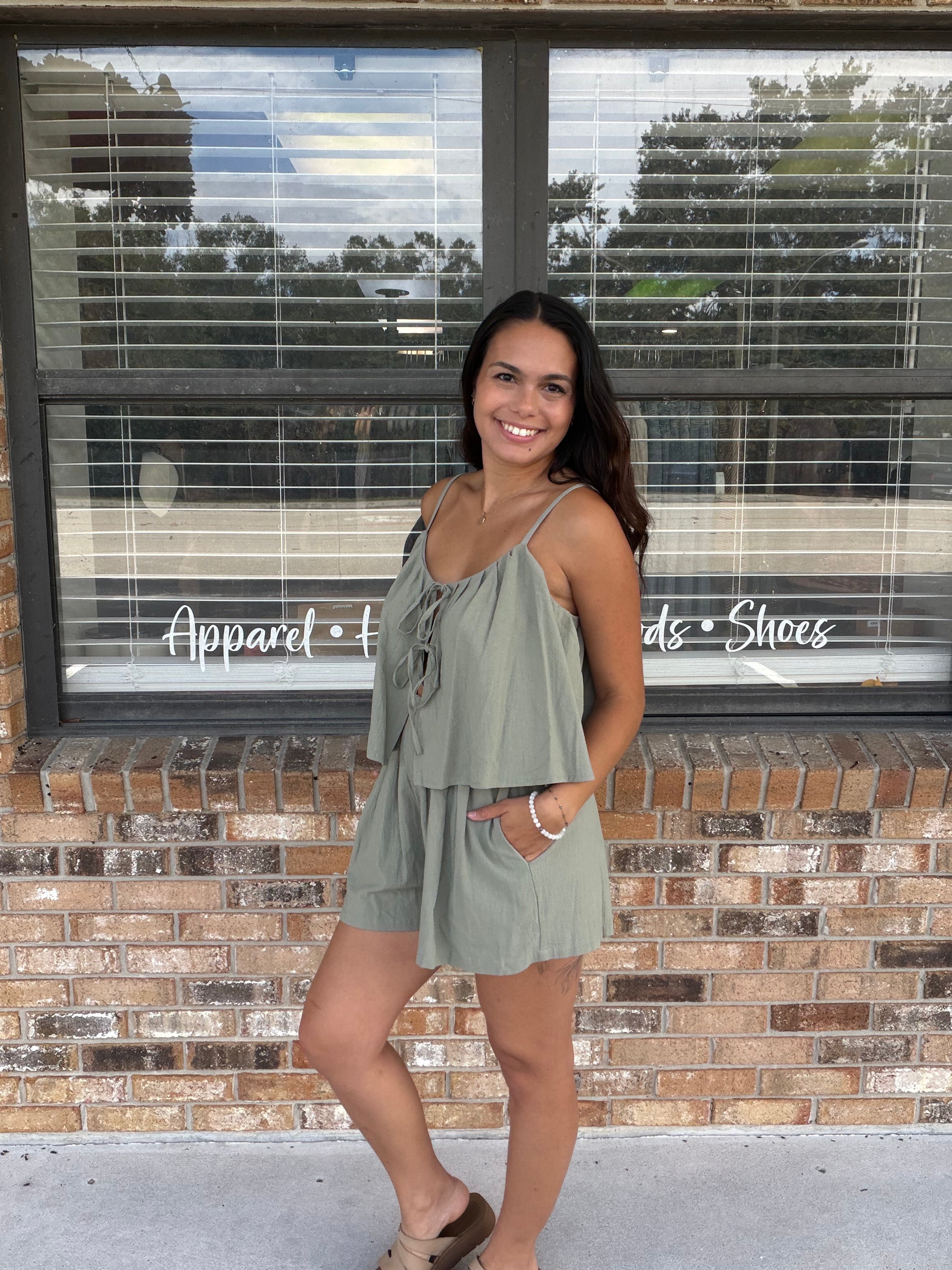 Sage Serenity Romper
